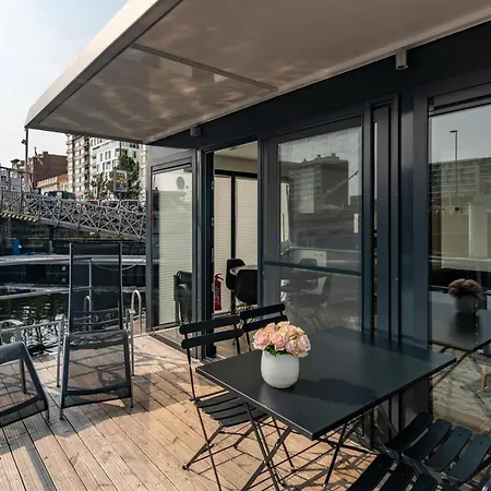 Houseboat-oostende Bateau-hôtel